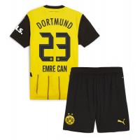 Camisa de time de futebol Borussia Dortmund Emre Can #23 Replicas 1º Equipamento Infantil 2024-25 Manga Curta (+ Calças curtas)